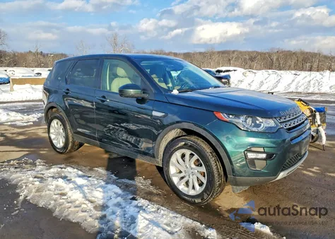 2017 Land Rover Discovery Sport Hse z USA, uszkodzony, nr VIN SALCR2BG5HH642597